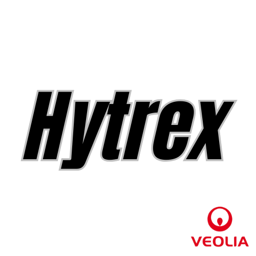 Hytrex logo with Veolia logo on a white background