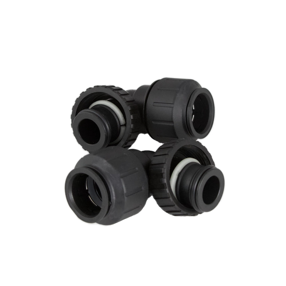 full view top quality image of Clack 1" John Guest QC Elbow Connector 
