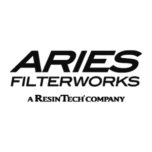 Aries Logo Black and White