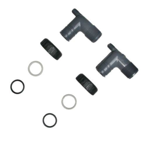 Clack 1&quot; Male Threaded PVC Elbow Connector Kit (V3007)