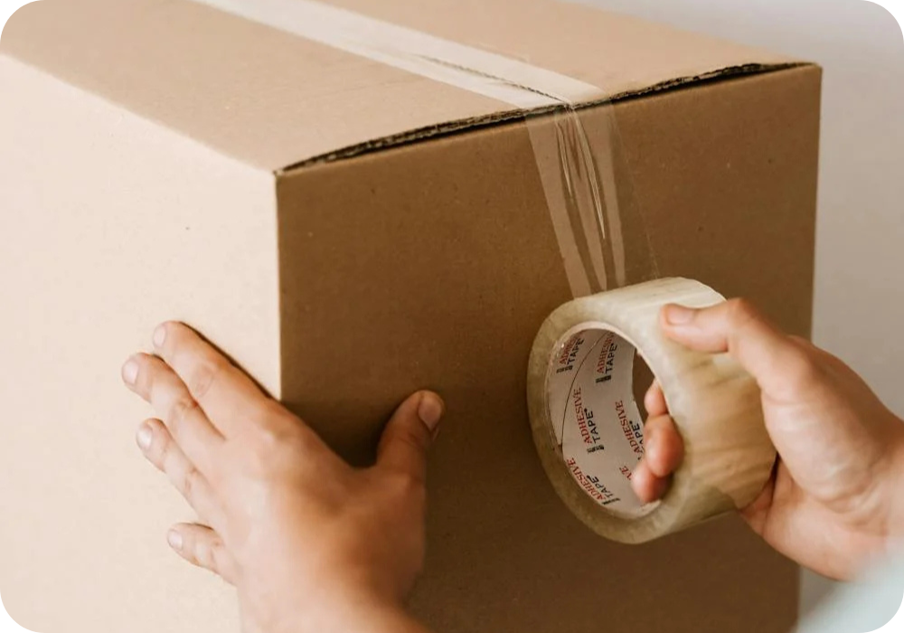 repackaging return box