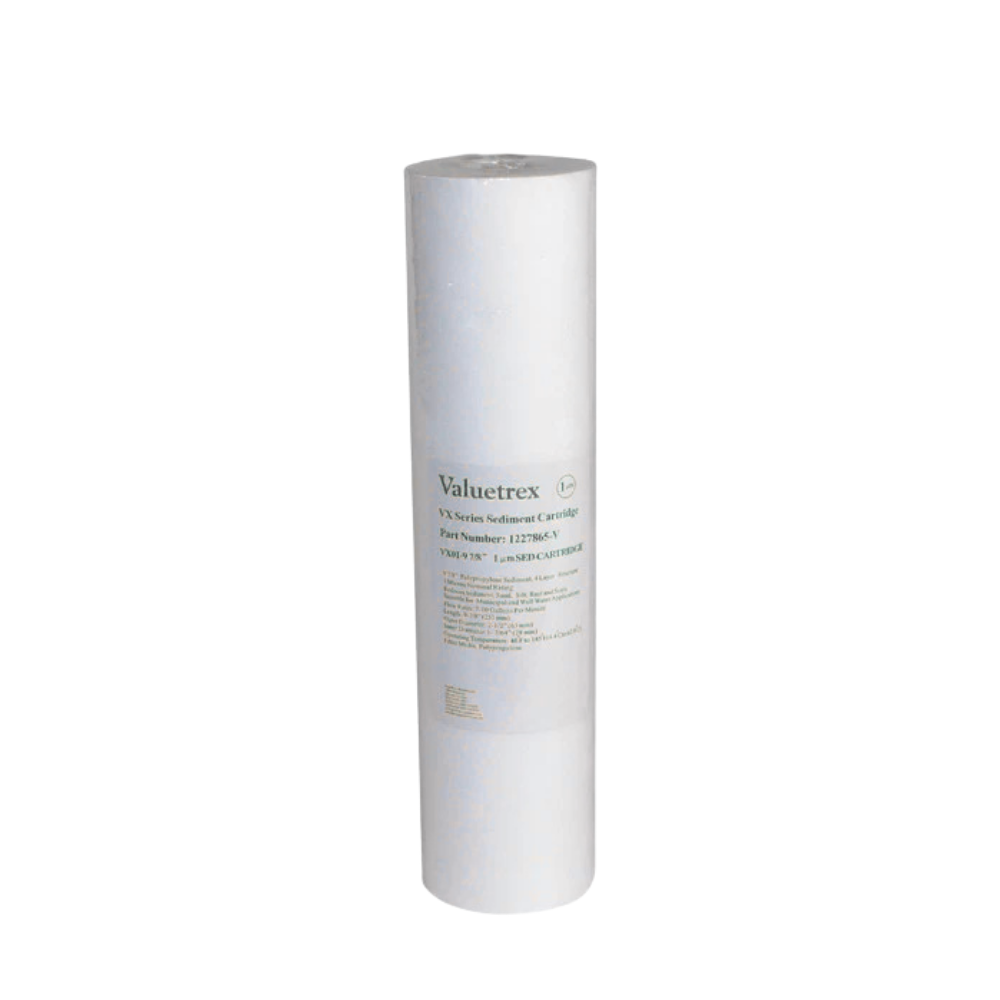 VALUETREX 10&quot; 1 MICRON SEDIMENT FILTER CARTRIDGE 1227865-V