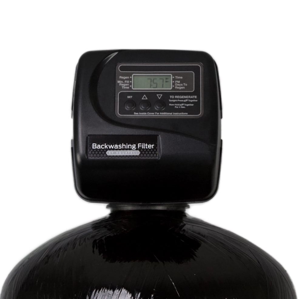 Whole House Carbon Chlorine Filter 3.0 Control Valve Front View - Product Image 