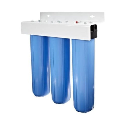 Three Stage 20" Big Blue Filter Housing