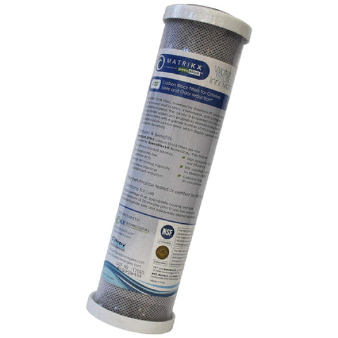 Matrikx CTO Carbon Block Filter Cartridge (32-250-10-MATRIKX)