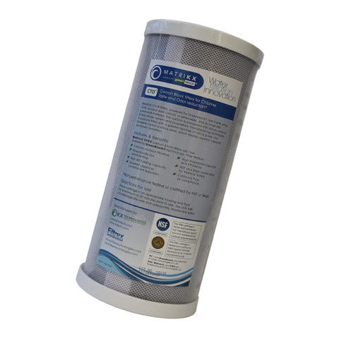 Matrikx CTO Carbon Block Filter Cartridge (32-450-10-MATRIKX)