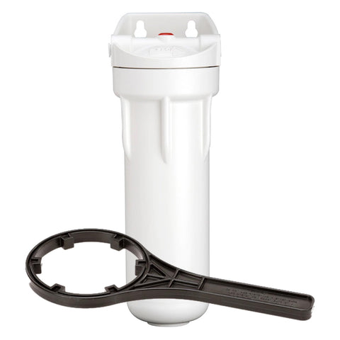 Pentek 10" Slimline Housing Kit w 1/4" Push-To-Connect Fittings