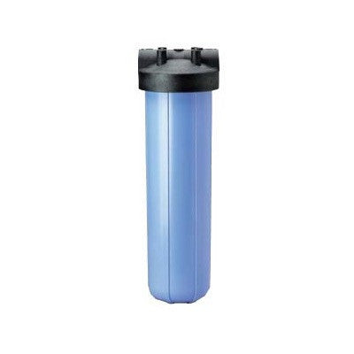 Big Blue Water Filter Housing Kit 20" Blue w 1" Inlet