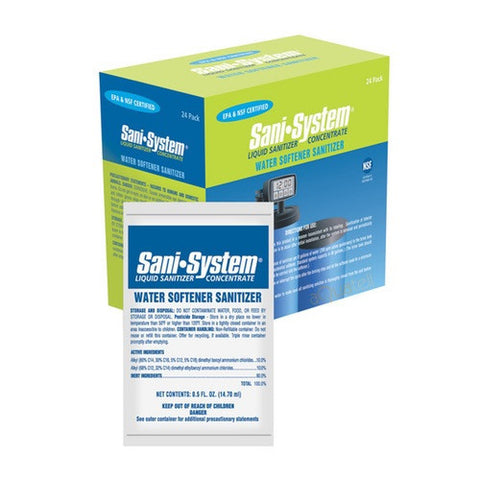 Pro Sani-System Liquid Sanitizer Concentrate for Water Softeners